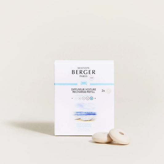 Maison Berger Bilduft Refill - Ocean Breeze 2 stk