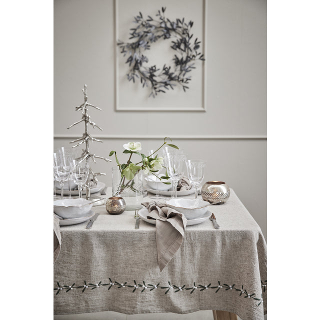 Missine Juleduk i Lin 220 x 140 cm