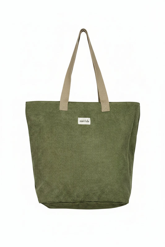Stoffveske med glidelås Pana Verde