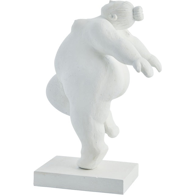 Dekorasjonsfigur off-white 15,3 x 12,3 x 23 cm