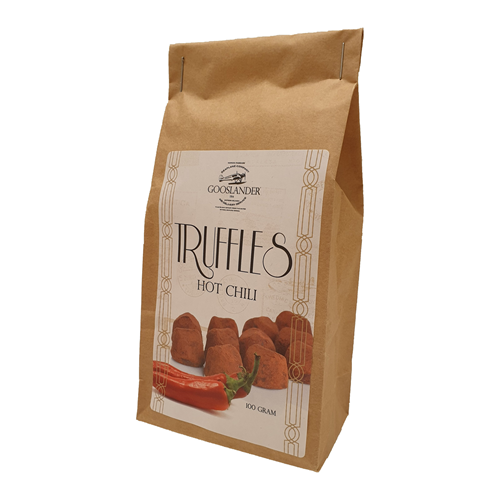 Sjokoladetrøfler med Chili 100 g