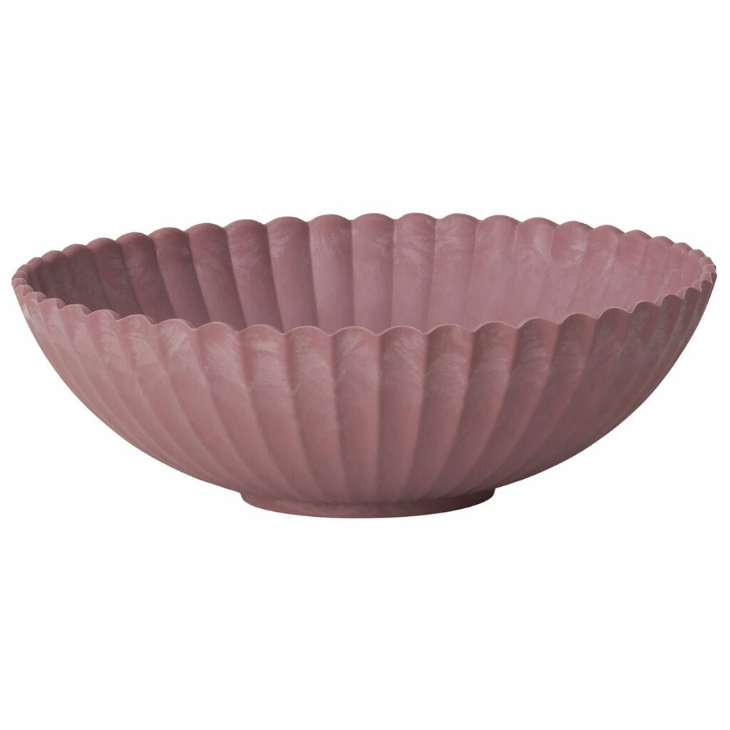 Skål rosè D28 H8 cm