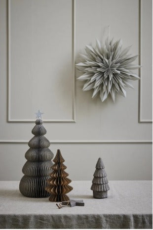 Dekor Stjerne Palisia grå