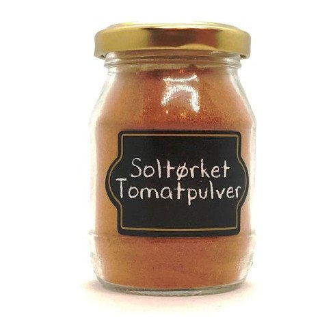 Soltørket Tomatpulver