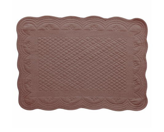Estrid bordbrikke rose tan 48,5 x 33,5 cm