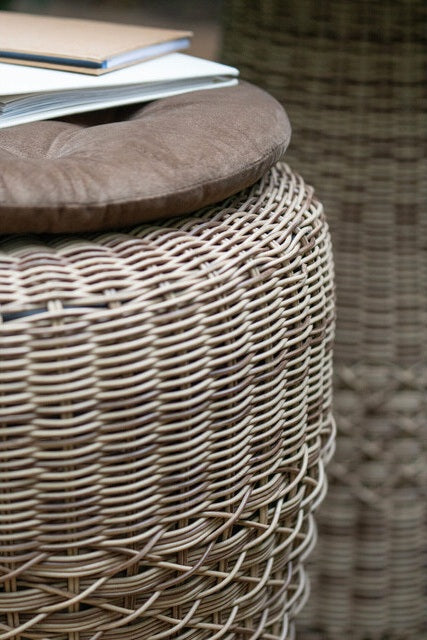 Stol/krakk nature polyrattan