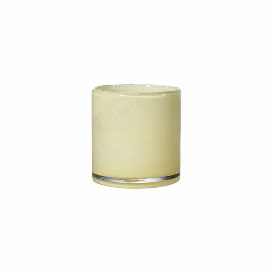 Telysholder gul glass