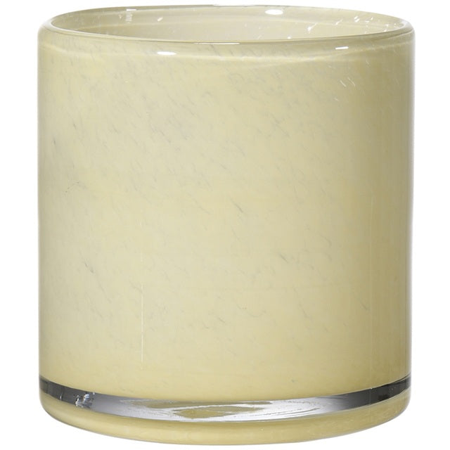Telysholder gul glass