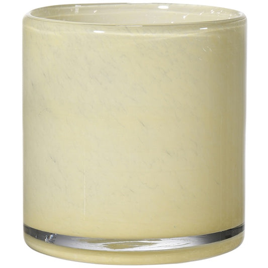 Telysholder gul glass