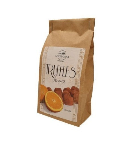 Sjokoladetrøfler Appelsin 100 g