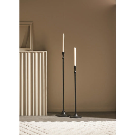 Ludano - Lysestake Sort 18 x 18 x 77 cm Aluminium