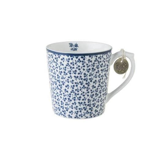 Laura Ashley  Krus stort Floris Porselen