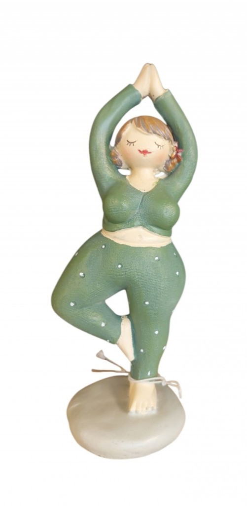 Damer i yoga positur pr stk.